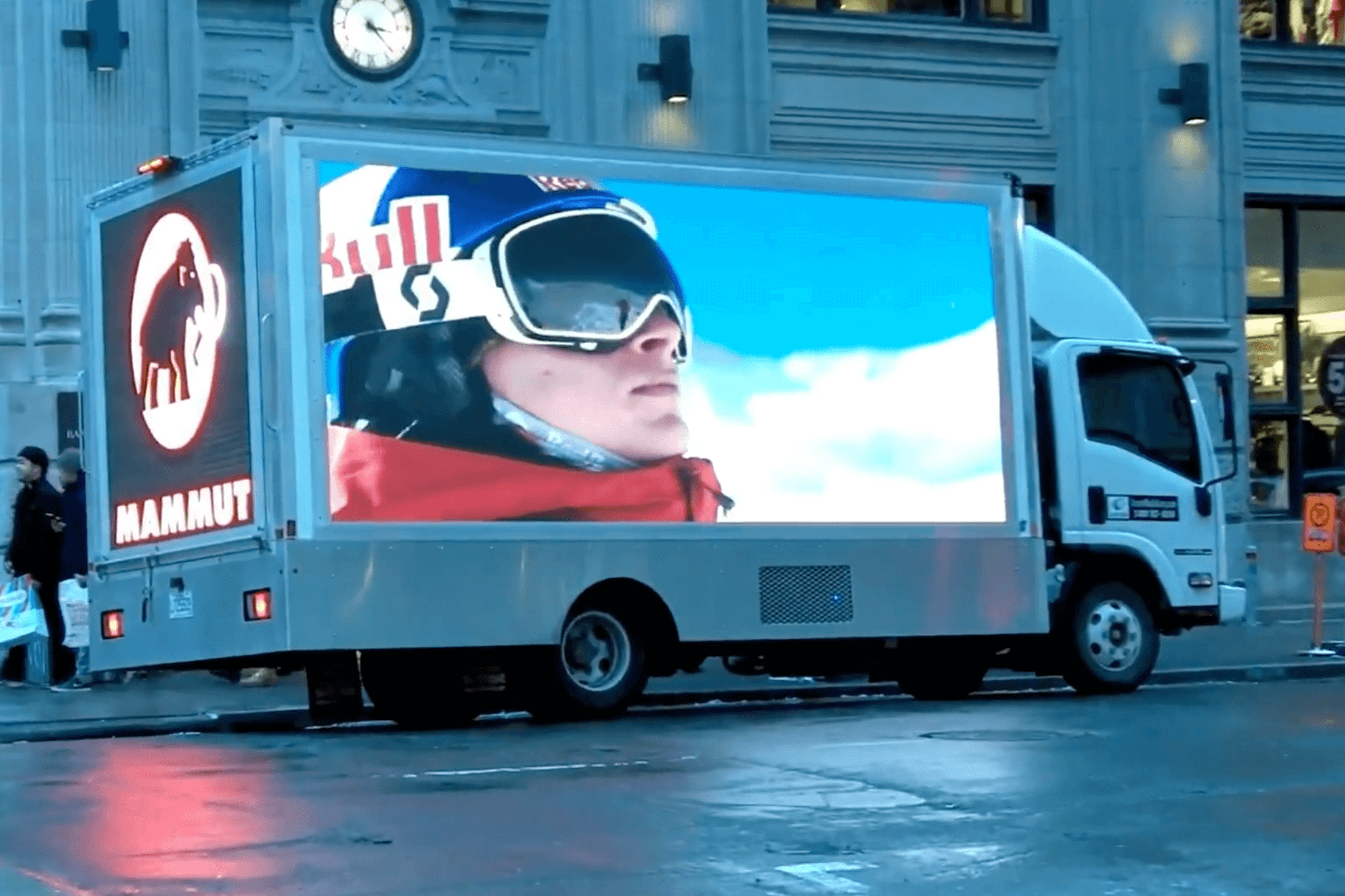 Mobile LED Video Ad Truck – Outdoor Media Works