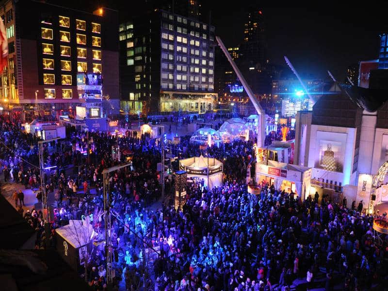 Montreal en lumiere crowd